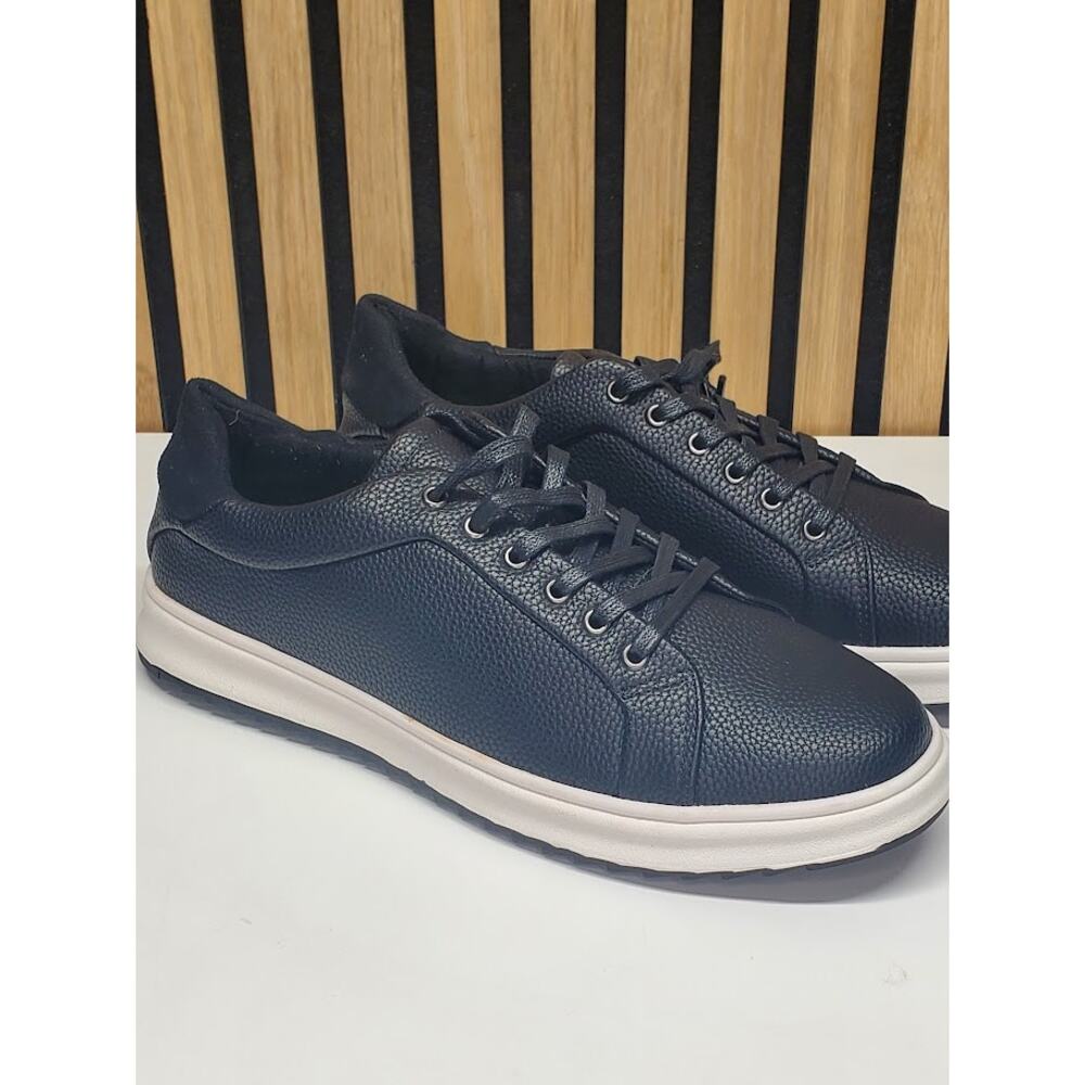 NEW - Vance Co. Robby Sneakers Men’s Black Casual Lace-Up Shoes - Size 11